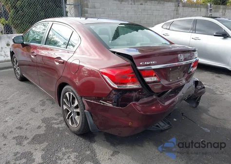 2015 Honda Civic Ex z USA, uszkodzony, nr VIN 19XFB2F81FE228389